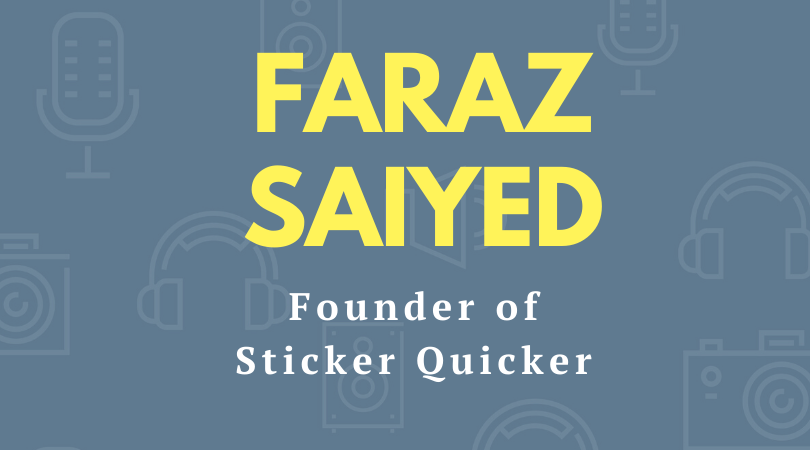 faraz saiyed sticker quicker episode